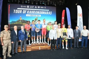 Kahramanmaraş’ta bisiklet şöleni: 175 sporcu kıyasıya yarıştı
